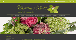 Desktop Screenshot of christinesflorist.co.uk